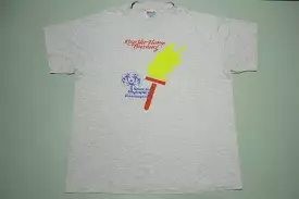 Special Olympics Keep The Flame Burning Vintage 90's Hanes T-Shirt