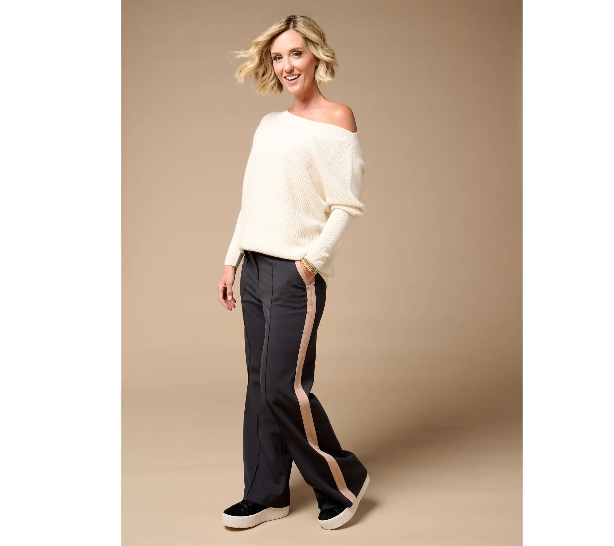 Studio Park x Kerstin Lindquist Petite Wide Leg Trouser