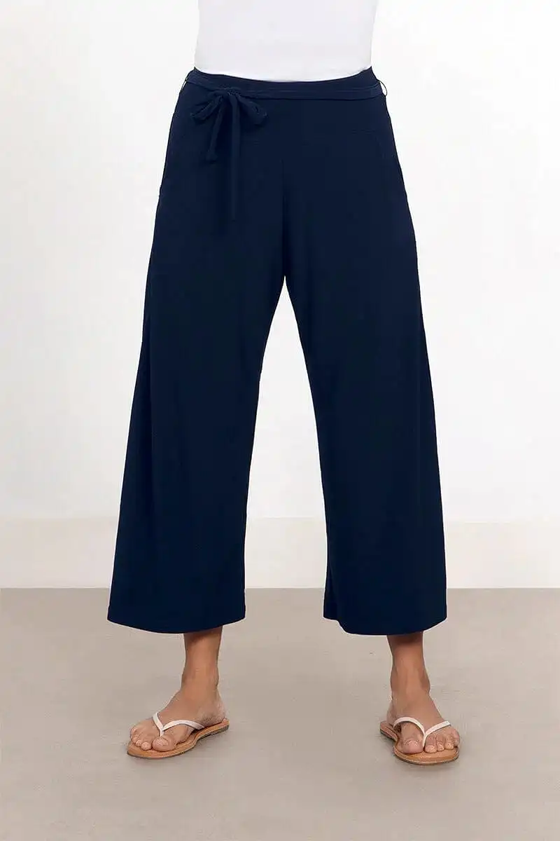 Sympli Wide Leg Trouser Crop 27204