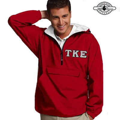 Tau Kappa Epsilon Pullover Jacket - Charles River 9905 - TWILL