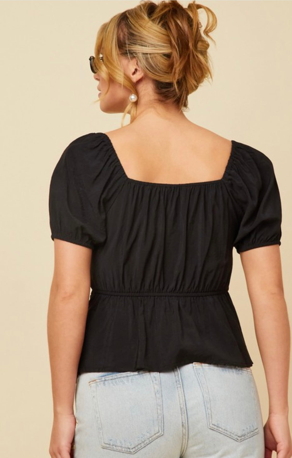 The Belle Black Top