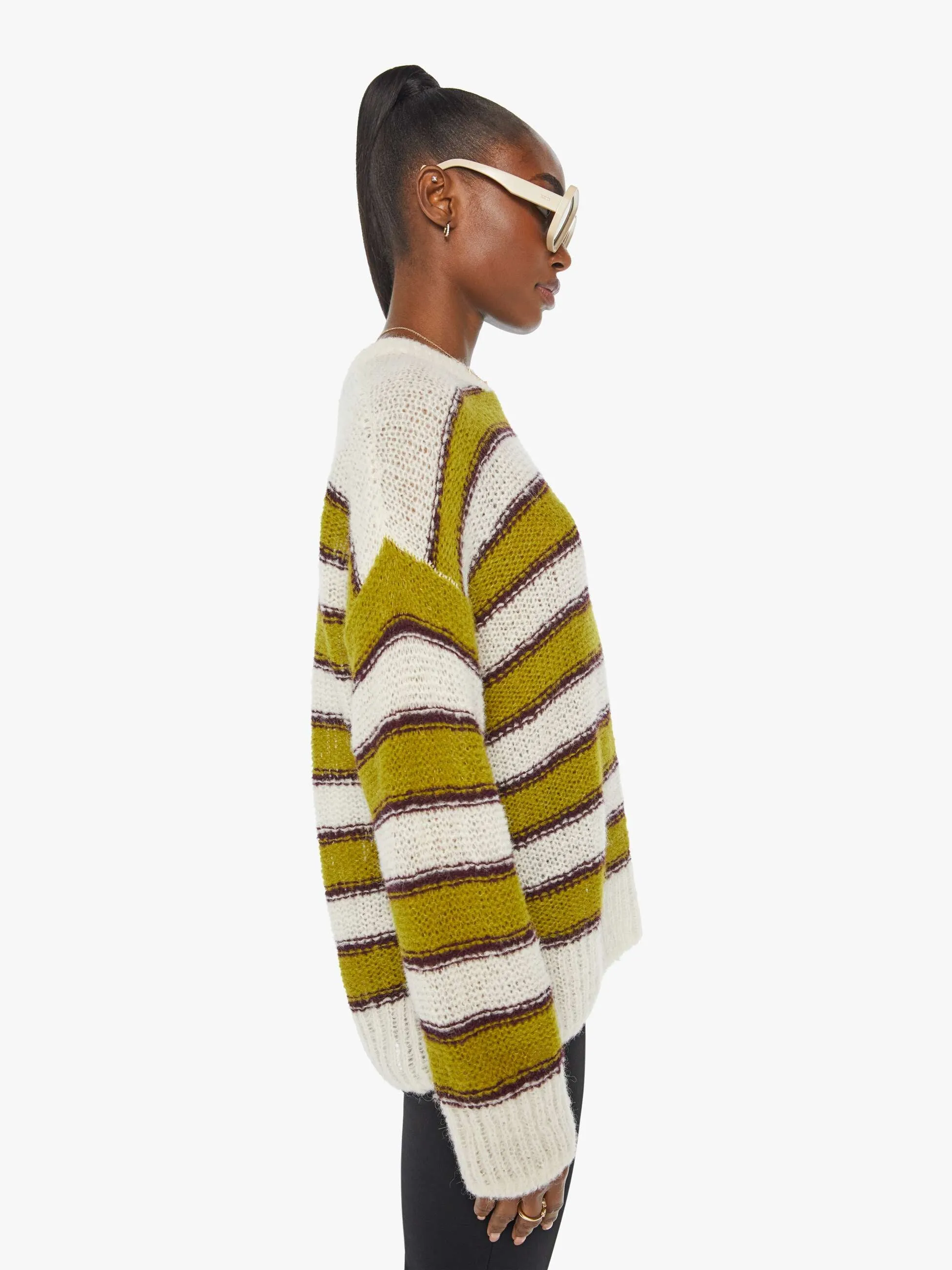 The Biggie Jumper - Swipe Stripe