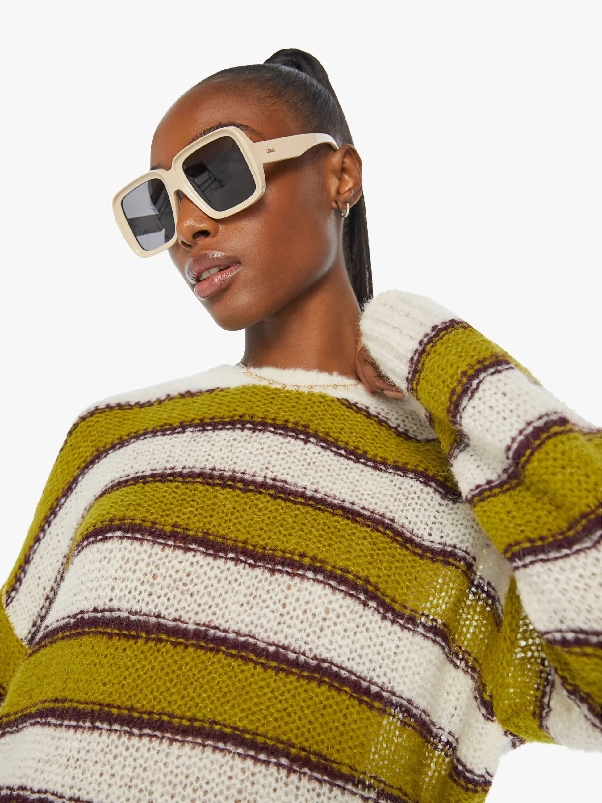 The Biggie Jumper - Swipe Stripe