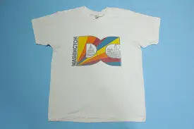 Washington DC Vintage 80's Tourist Single Stitch T-Shirt