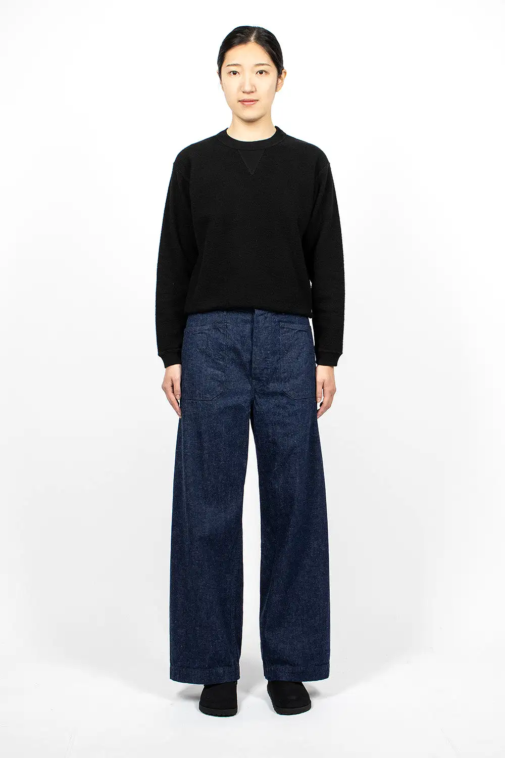 Wide Leg Trouser One Wash