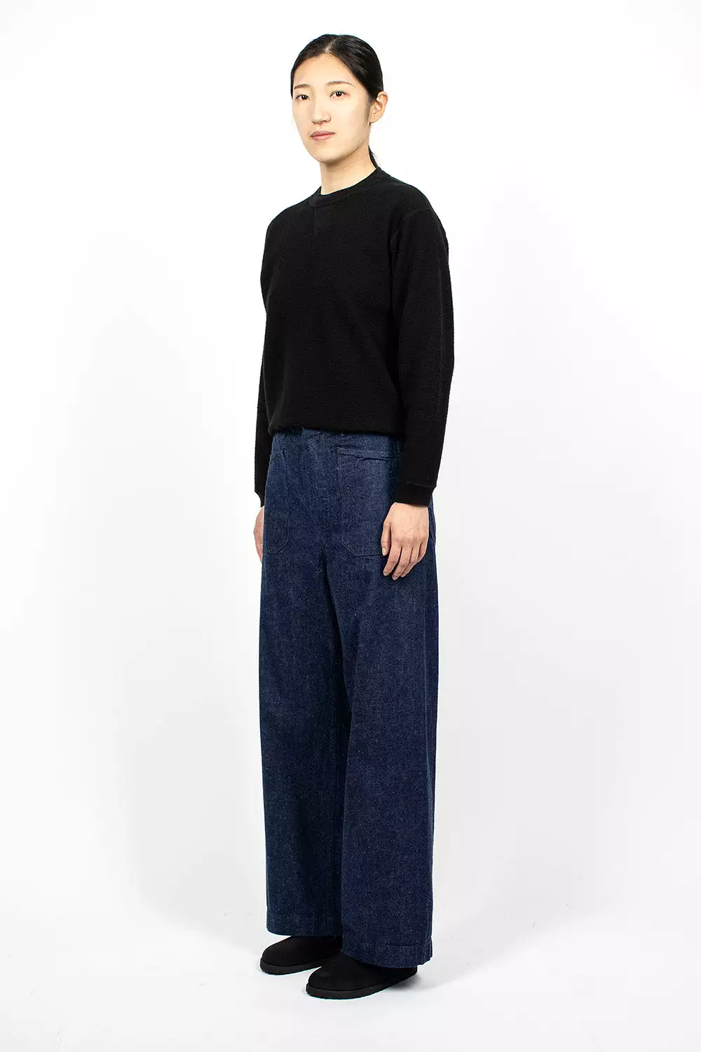 Wide Leg Trouser One Wash