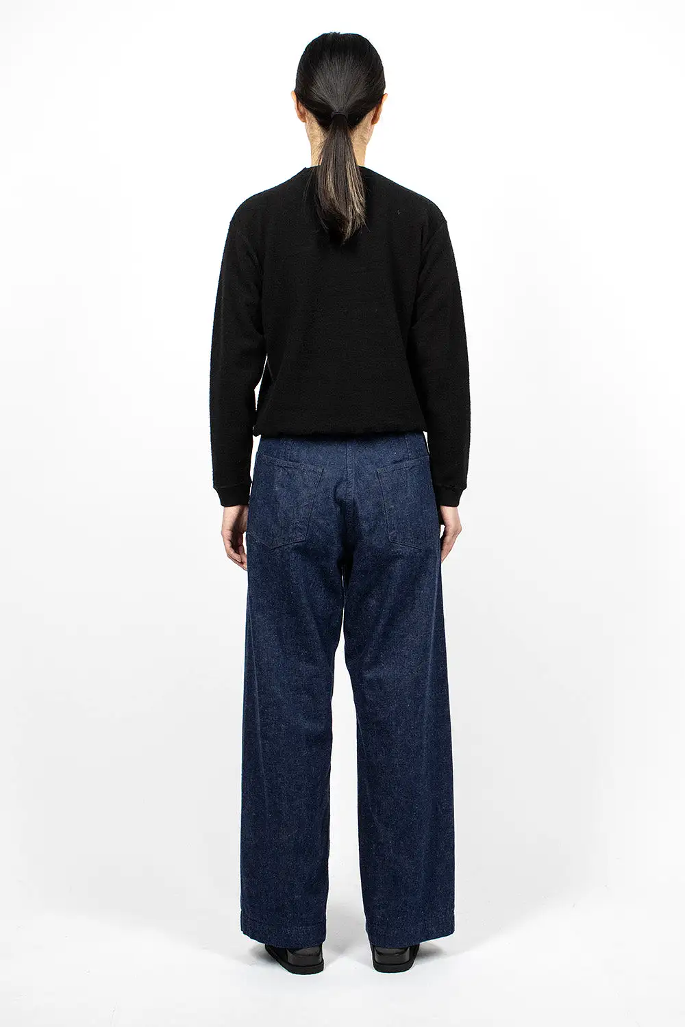 Wide Leg Trouser One Wash