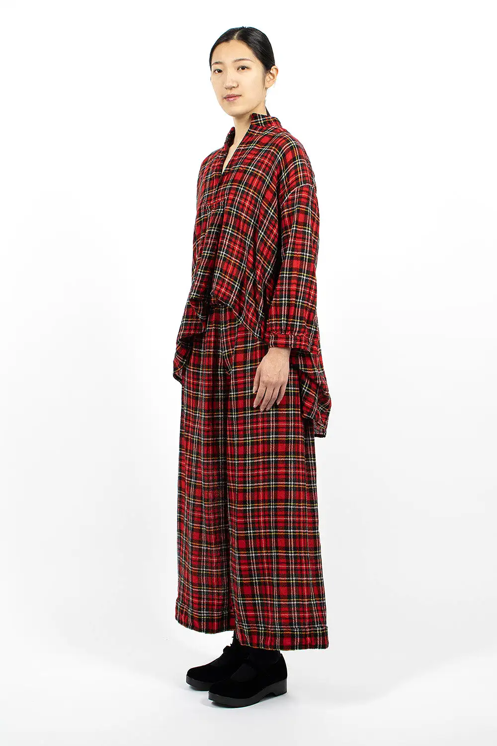 Wide Pyjama Trouser Tartan