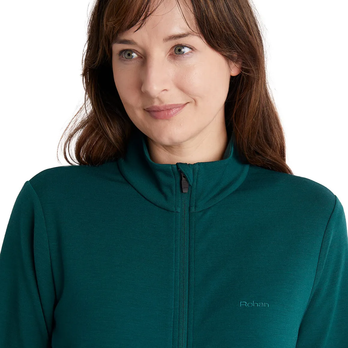 Women's Radiant Merino Jacket Abyss Green