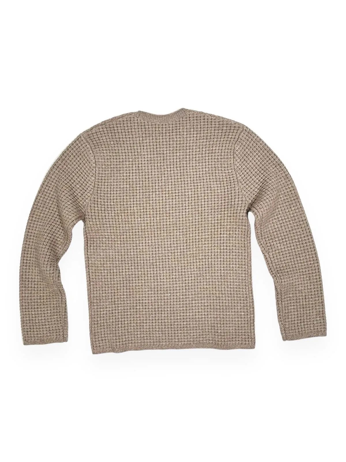 Wool Waffle Crew Sweater