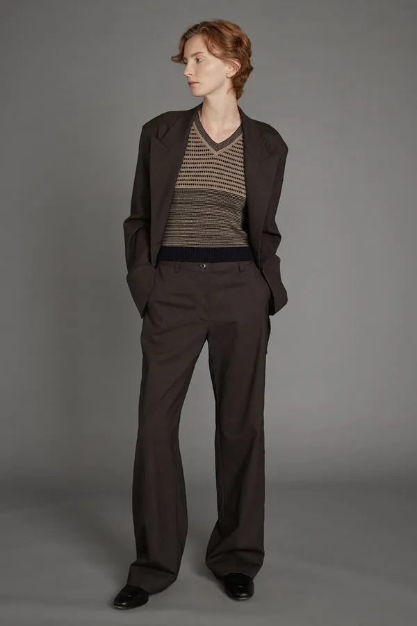 ZAMBESI   WIDE TROUSER IN EARTH, W24